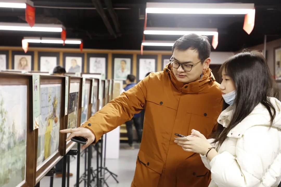 新年第一展，你打卡了嗎？江蘇畫室老師帶你來打卡！22