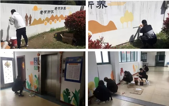 南京藝之行畫室&江寧區(qū)湯山街道開展“情系雷鋒月，愛繪敬老院”學(xué)雷鋒活動(dòng)！圖二